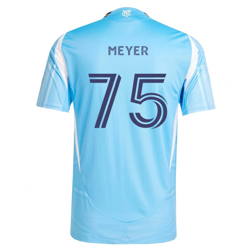 Danxen Homem Camisola Will Meyer #75 Azul Celeste Branco Principal 2026/27 Camisa