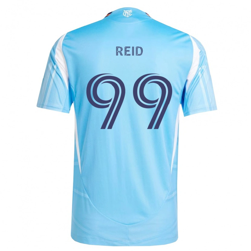 Danxen Homem Camisola Seymour Reid #99 Azul Celeste Branco Principal 2026/27 Camisa