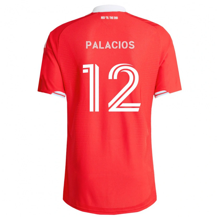 Danxen Homem Camisola Denzel Palacios #12 Vermelho Azul Profundo Branco Principal 2026/27 Camisa
