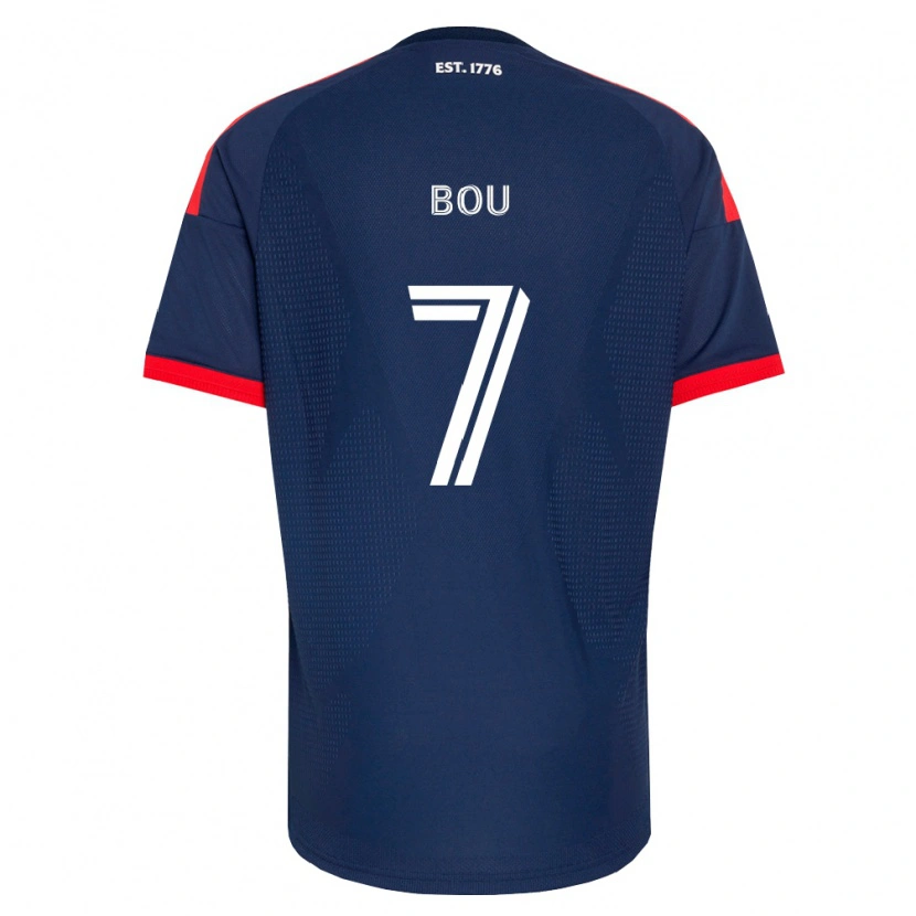 Danxen Homem Camisola Gustavo Bou #7 Azul Real Vermelho Branco Principal 2026/27 Camisa