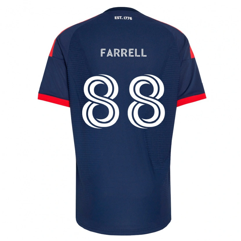 Danxen Homem Camisola Andrew Farrell #88 Azul Real Vermelho Branco Principal 2026/27 Camisa