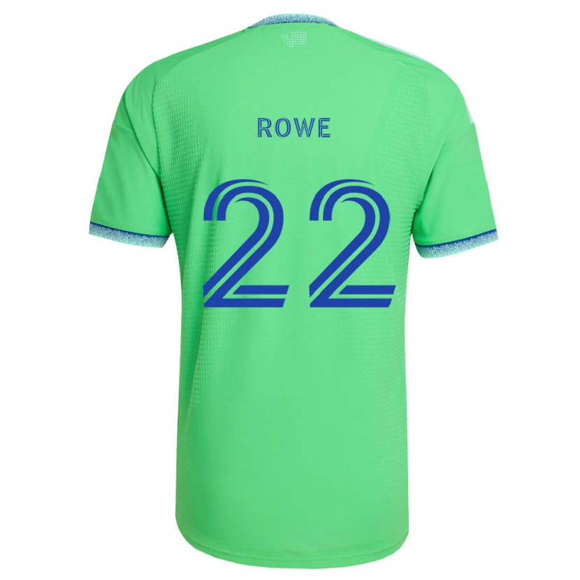 Danxen Homem Camisola Kelyn Rowe #22 Verde Azul Claro Principal 2026/27 Camisa