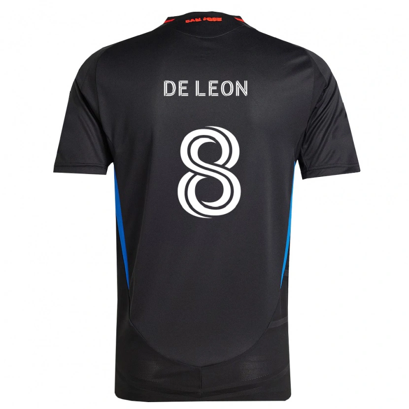 Danxen Homem Camisola Brandon De Leon #8 Azul Branco Preto Principal 2026/27 Camisa