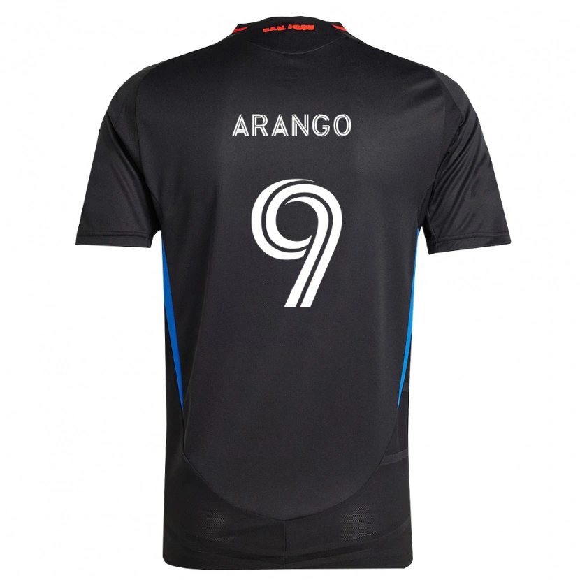 Danxen Homem Camisola Cristian Arango #9 Azul Branco Preto Principal 2026/27 Camisa