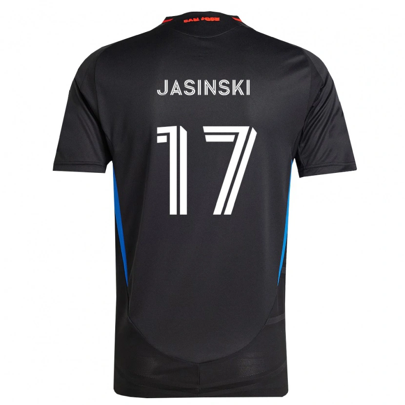Danxen Homem Camisola Jack Jasinski #17 Azul Branco Preto Principal 2026/27 Camisa