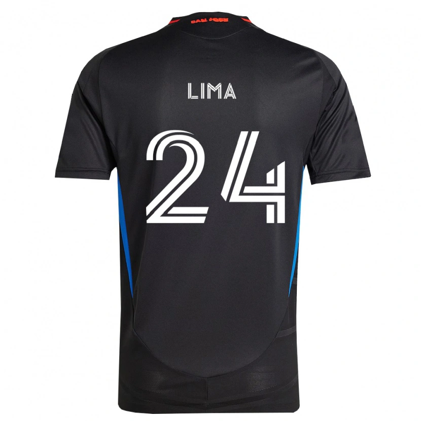 Danxen Homem Camisola Nick Lima #24 Azul Branco Preto Principal 2026/27 Camisa