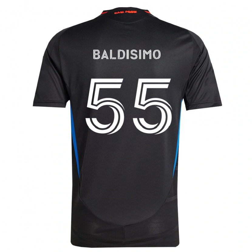 Danxen Homem Camisola Michael Baldisimo #55 Azul Branco Preto Principal 2026/27 Camisa