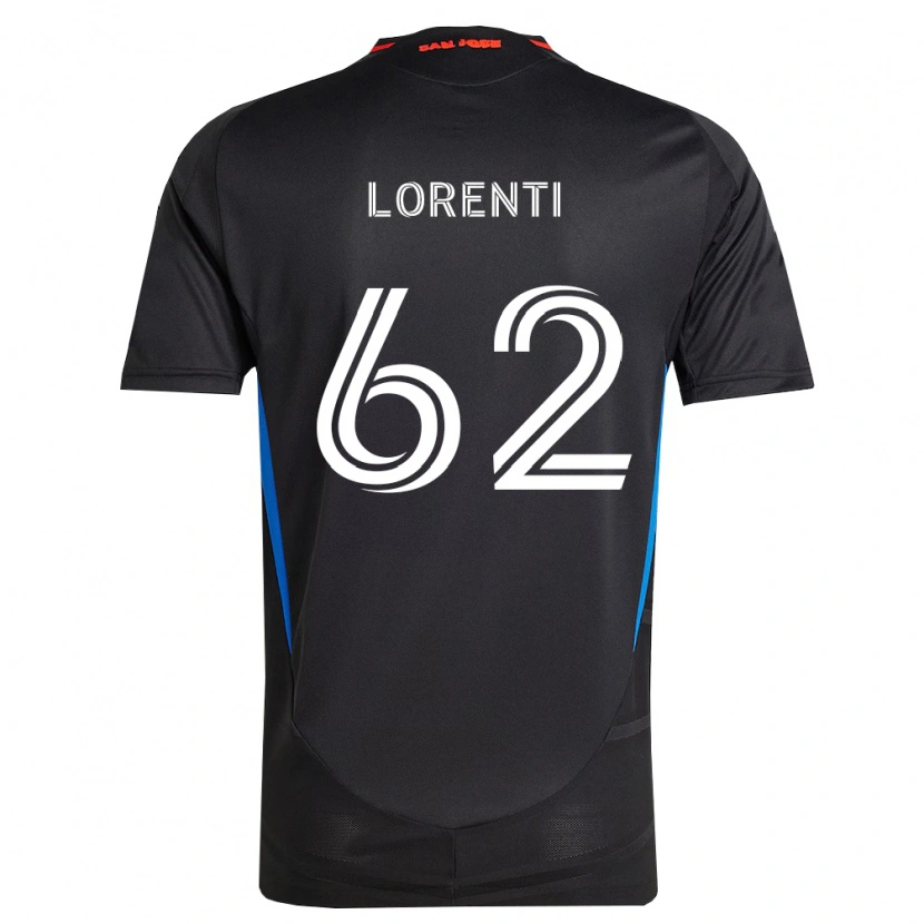 Danxen Homem Camisola Dominic Lorenti #62 Azul Branco Preto Principal 2026/27 Camisa