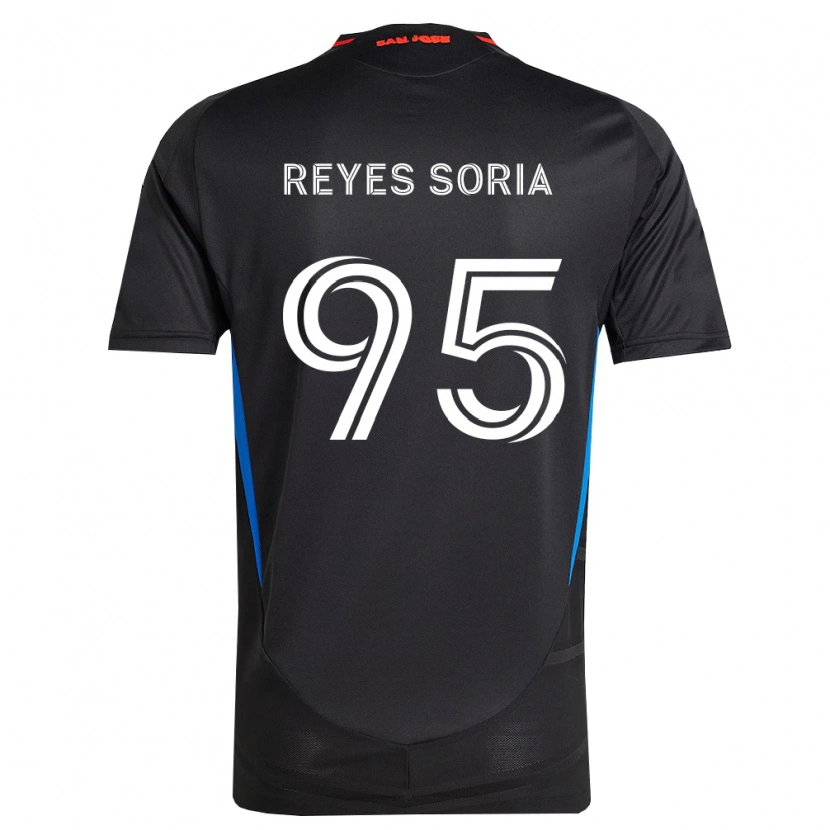 Danxen Homem Camisola Randhu Reyes Soria #95 Azul Branco Preto Principal 2026/27 Camisa