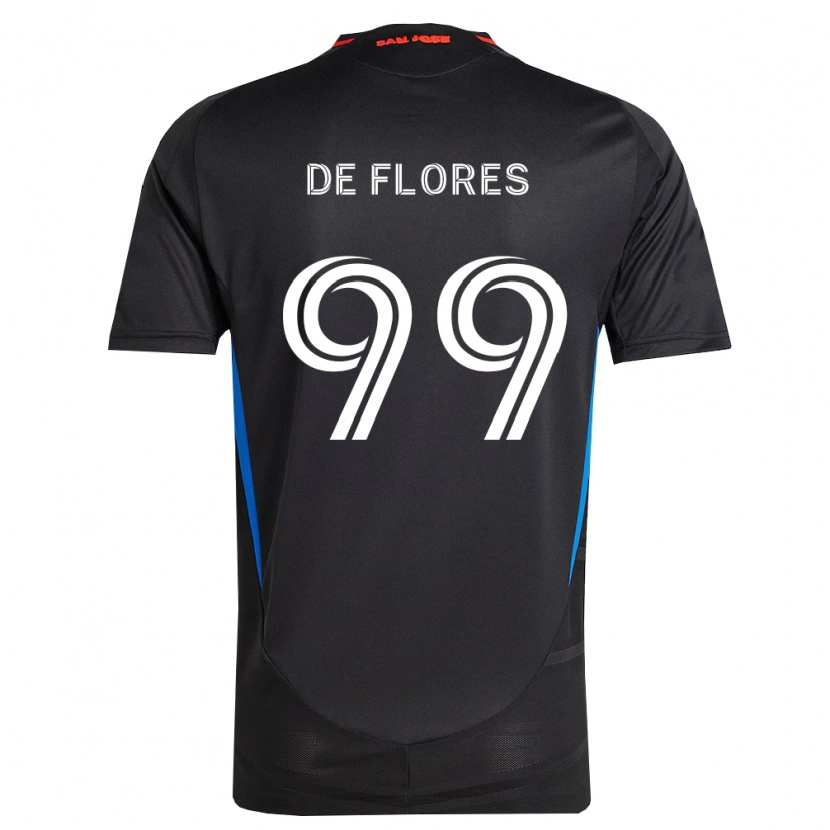 Danxen Homem Camisola Shane De Flores #99 Azul Branco Preto Principal 2026/27 Camisa
