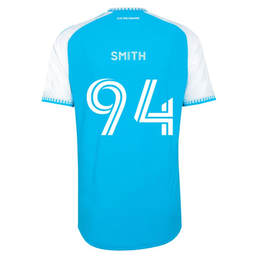 Danxen Homem Camisola Gavin Smith #94 Azul Celeste Branco Preto Principal 2026/27 Camisa