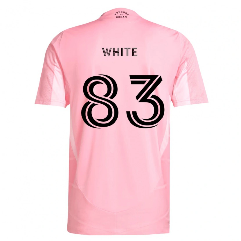Danxen Homem Camisola Rondell White #83 Rosa Preto Principal 2026/27 Camisa