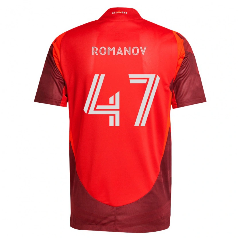 Danxen Homem Camisola Alexander Romanov #47 Borgonha Vermelho Principal 2026/27 Camisa