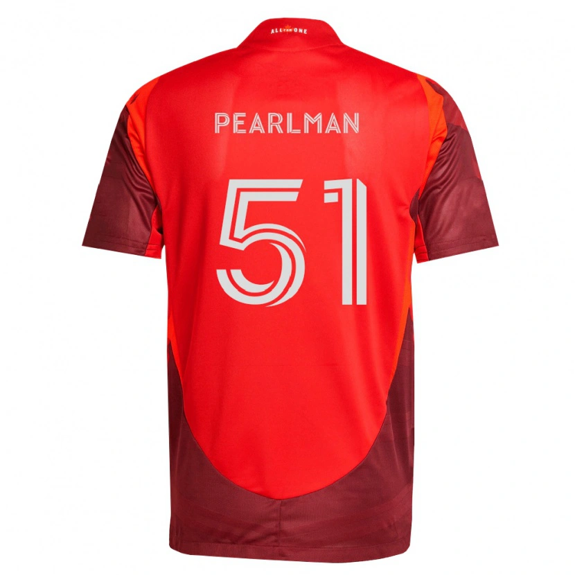 Danxen Homem Camisola Adam Pearlman #51 Borgonha Vermelho Principal 2026/27 Camisa