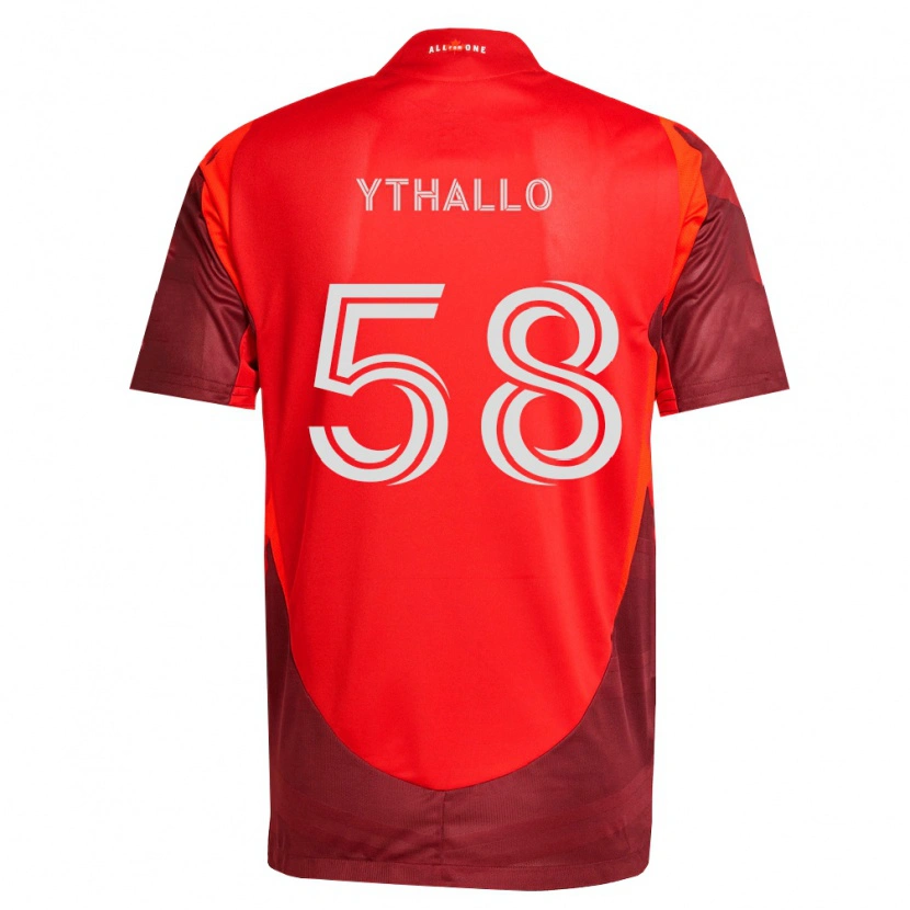 Danxen Homem Camisola Ythallo #58 Borgonha Vermelho Principal 2026/27 Camisa