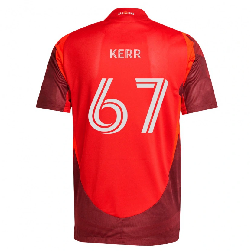 Danxen Homem Camisola Kervon Kerr #67 Borgonha Vermelho Principal 2026/27 Camisa