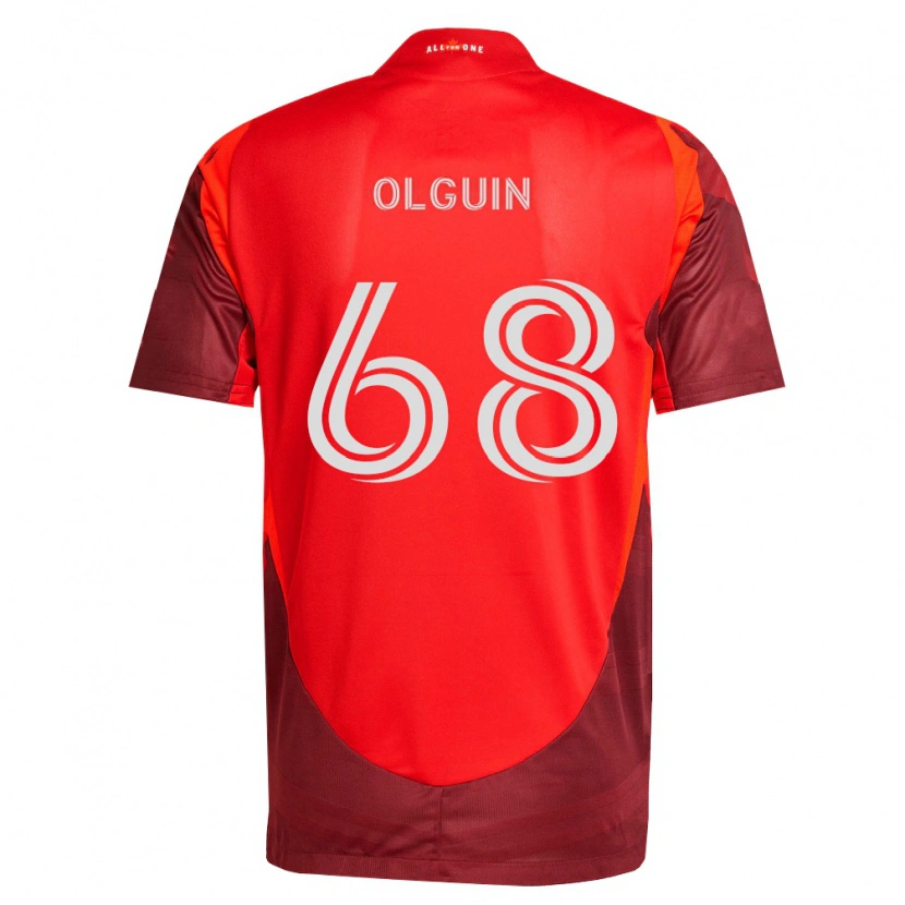 Danxen Homem Camisola Lucas Olguin #68 Borgonha Vermelho Principal 2026/27 Camisa