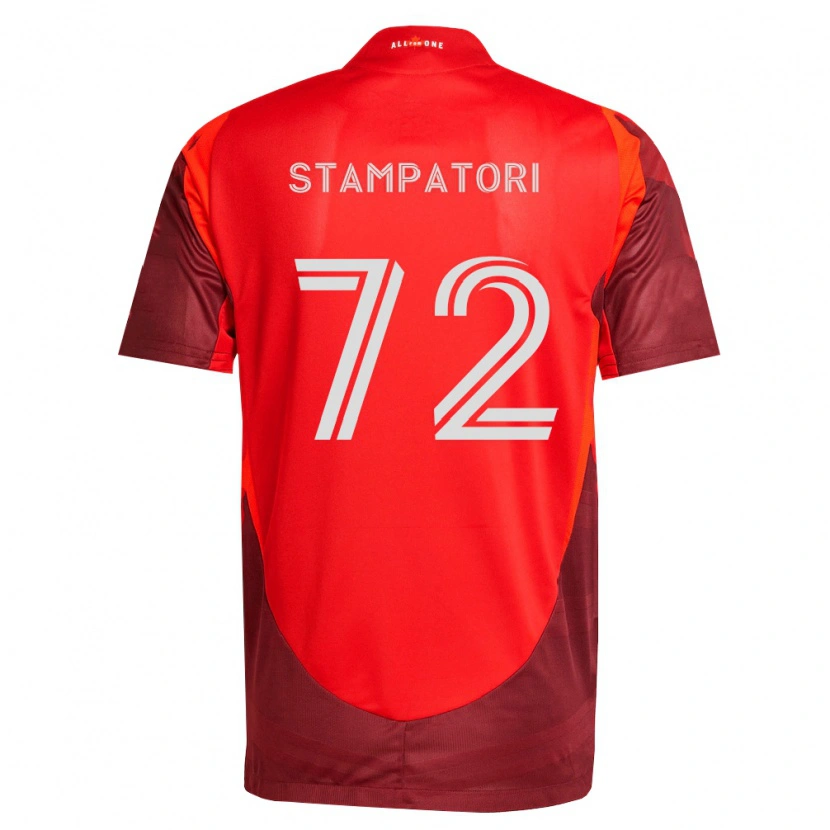 Danxen Homem Camisola Daniel Stampatori #72 Borgonha Vermelho Principal 2026/27 Camisa