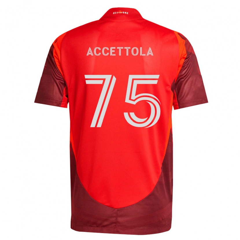 Danxen Homem Camisola Luca Accettola #75 Borgonha Vermelho Principal 2026/27 Camisa