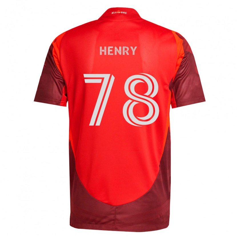 Danxen Homem Camisola Malik Henry #78 Borgonha Vermelho Principal 2026/27 Camisa