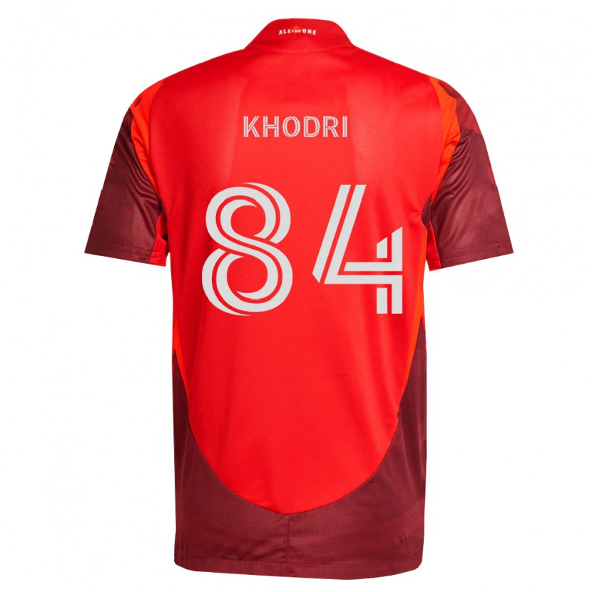 Danxen Homem Camisola Elias Khodri #84 Borgonha Vermelho Principal 2026/27 Camisa