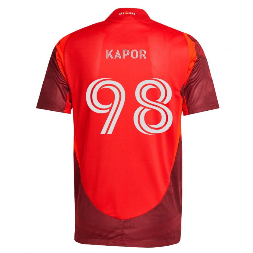 Danxen Homem Camisola Stefan Kapor #98 Borgonha Vermelho Principal 2026/27 Camisa
