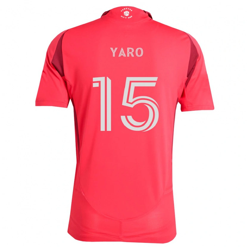 Danxen Homem Camisola Joshua Yaro #15 Magenta Branco Principal 2026/27 Camisa