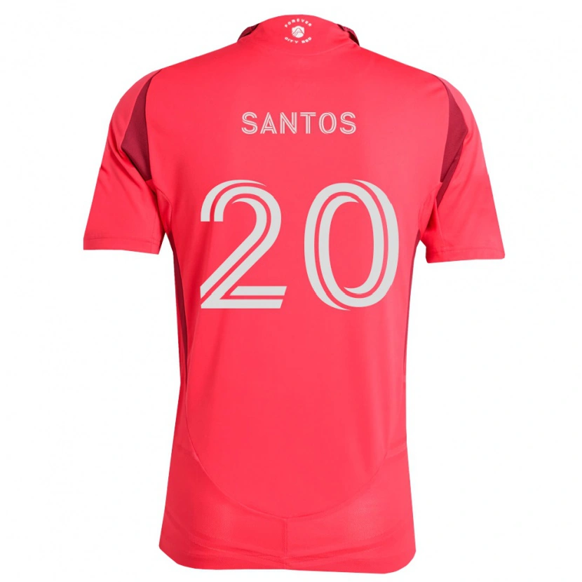 Danxen Homem Camisola Rafael Santos #20 Magenta Branco Principal 2026/27 Camisa