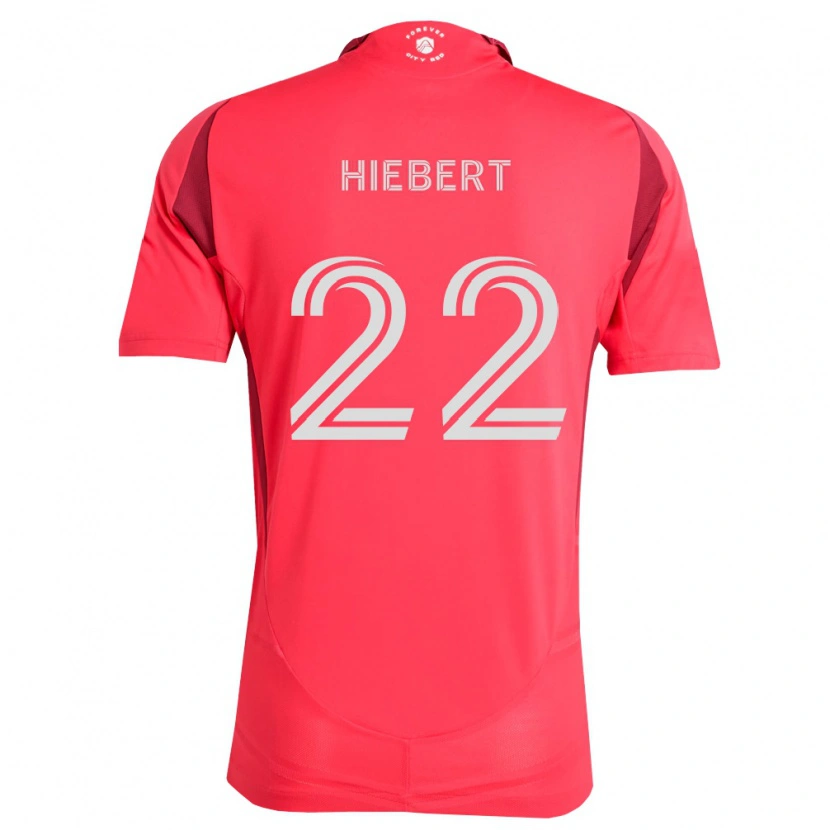 Danxen Homem Camisola Kyle Hiebert #22 Magenta Branco Principal 2026/27 Camisa