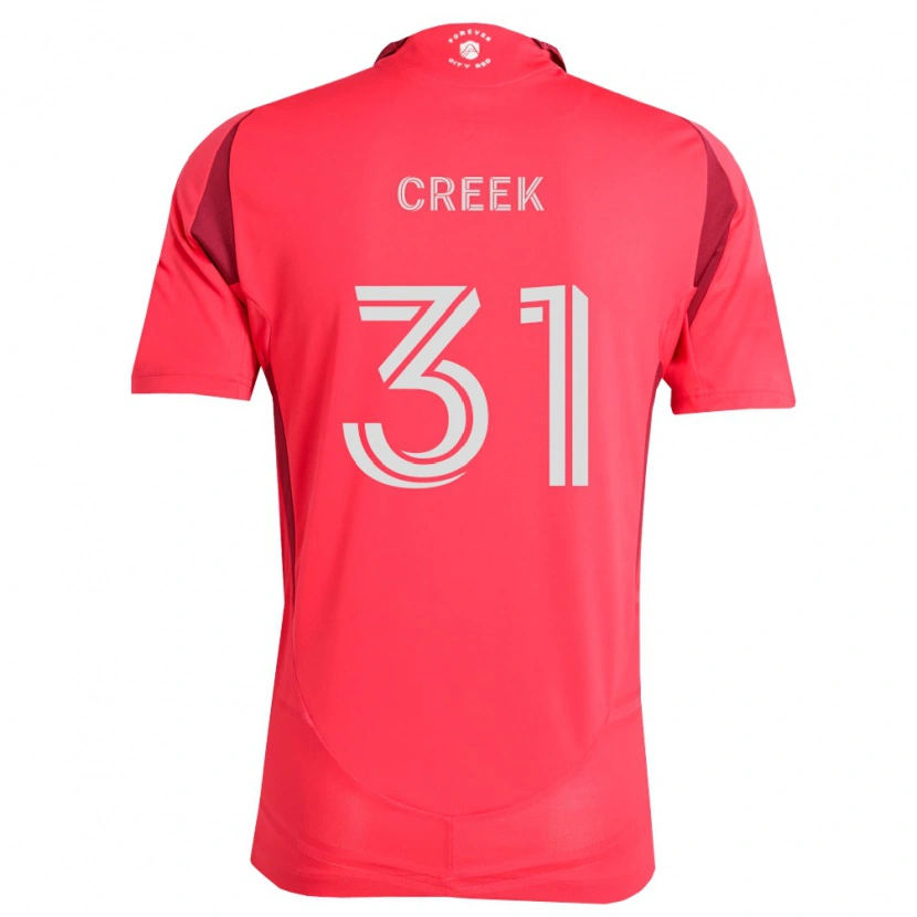 Danxen Homem Camisola Michael Creek #31 Magenta Branco Principal 2026/27 Camisa