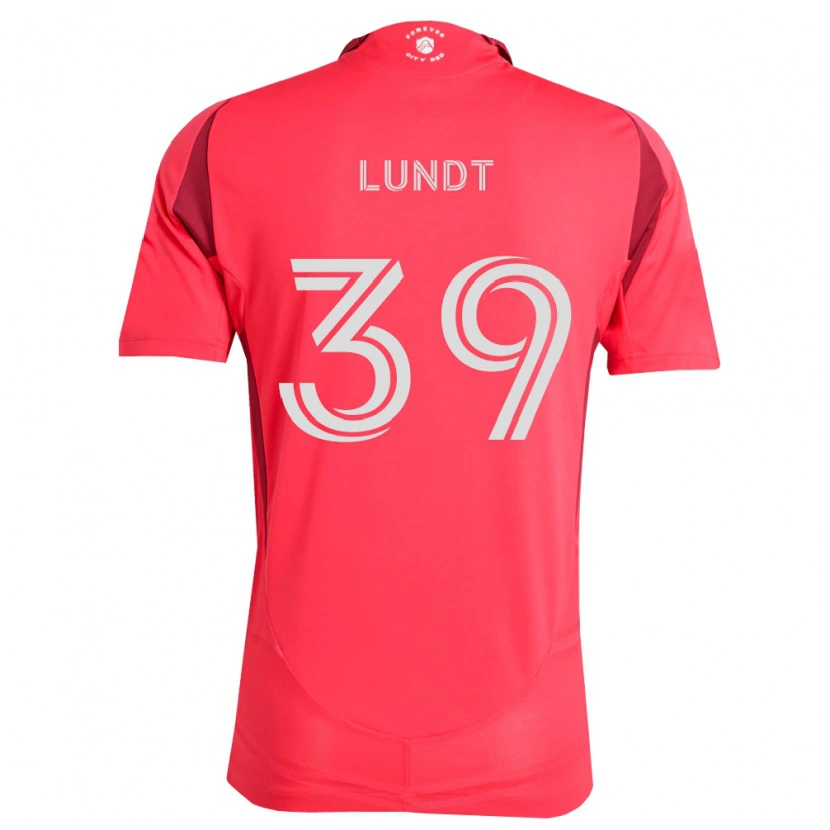 Danxen Homem Camisola Ben Lundt #39 Magenta Branco Principal 2026/27 Camisa
