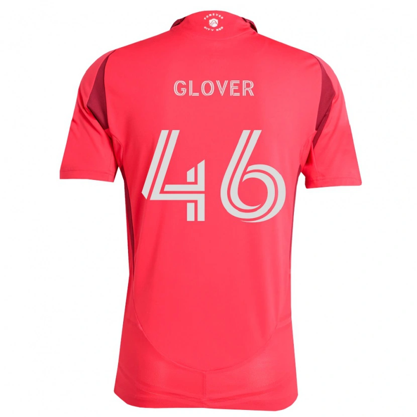 Danxen Homem Camisola Caden Glover #46 Magenta Branco Principal 2026/27 Camisa