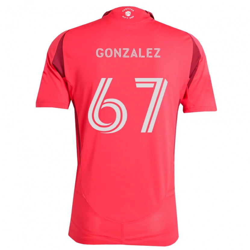 Danxen Homem Camisola Cruz Gonzalez #67 Magenta Branco Principal 2026/27 Camisa