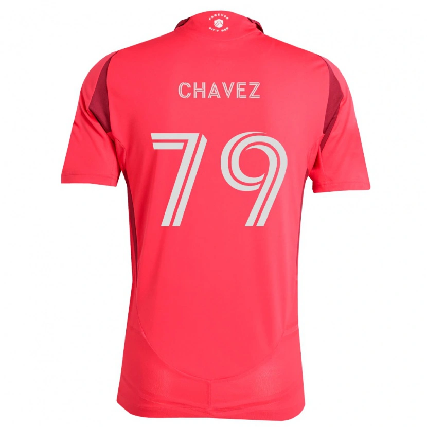 Danxen Homem Camisola Emiliano Chavez #79 Magenta Branco Principal 2026/27 Camisa
