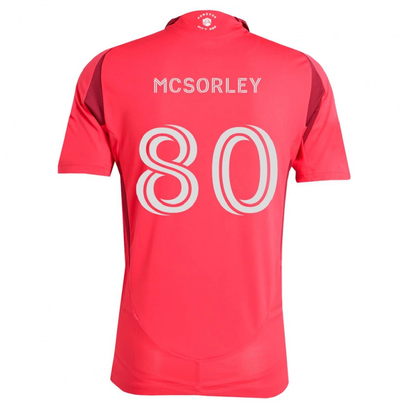 Danxen Homem Camisola Brendan Mcsorley #80 Magenta Branco Principal 2026/27 Camisa