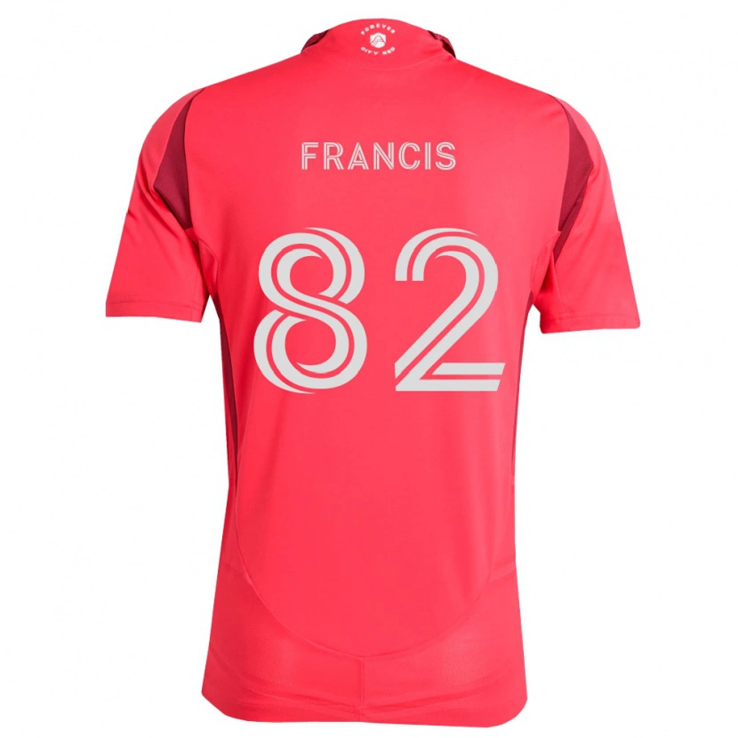 Danxen Homem Camisola Patrick Francis #82 Magenta Branco Principal 2026/27 Camisa