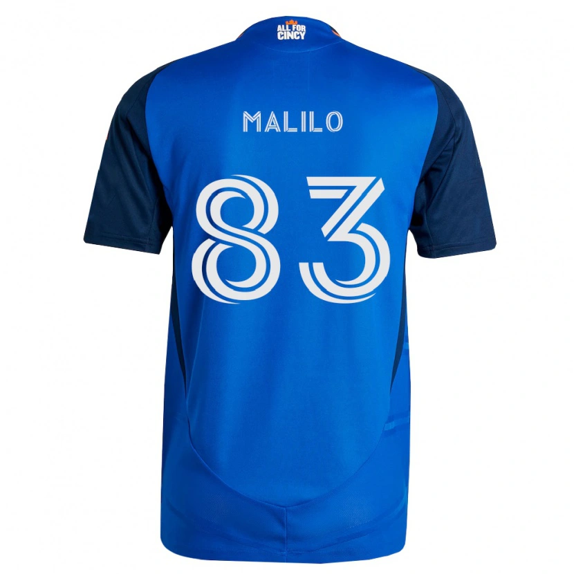 Danxen Homem Camisola Chance Malilo #83 Azul Real Laranja Principal 2026/27 Camisa