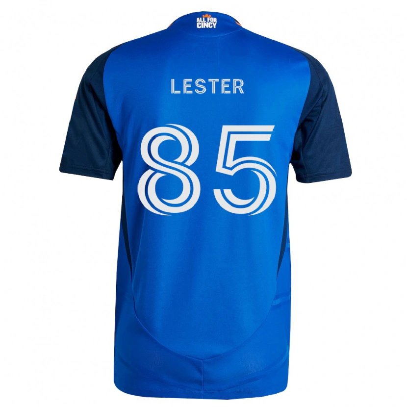 Danxen Homem Camisola Dominick Lester #85 Azul Real Laranja Principal 2026/27 Camisa