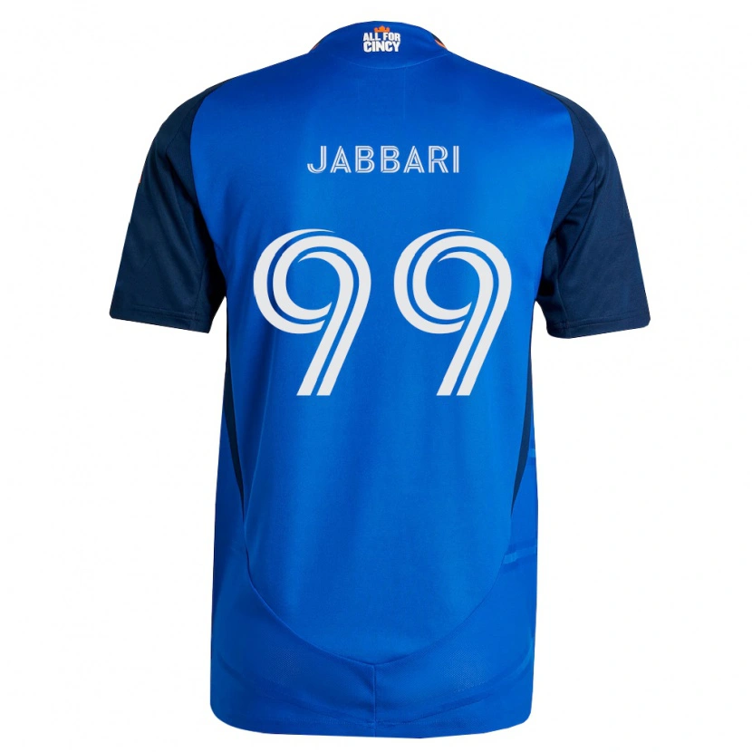 Danxen Homem Camisola Ayoub Jabbari #99 Azul Real Laranja Principal 2026/27 Camisa