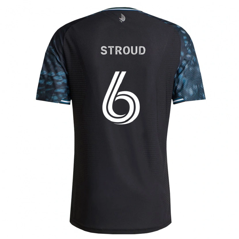 Danxen Homem Camisola Peter Stroud #6 Preto Branco Principal 2026/27 Camisa