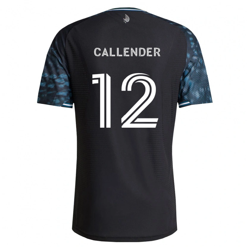 Danxen Homem Camisola Drake Callender #12 Preto Branco Principal 2026/27 Camisa