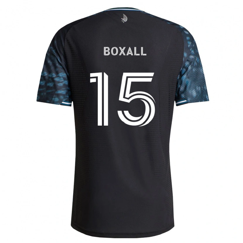 Danxen Homem Camisola Michael Boxall #15 Preto Branco Principal 2026/27 Camisa