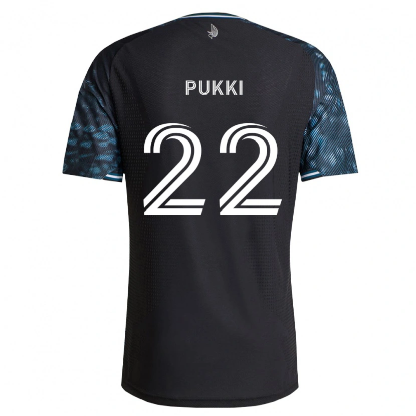 Danxen Homem Camisola Teemu Pukki #22 Preto Branco Principal 2026/27 Camisa