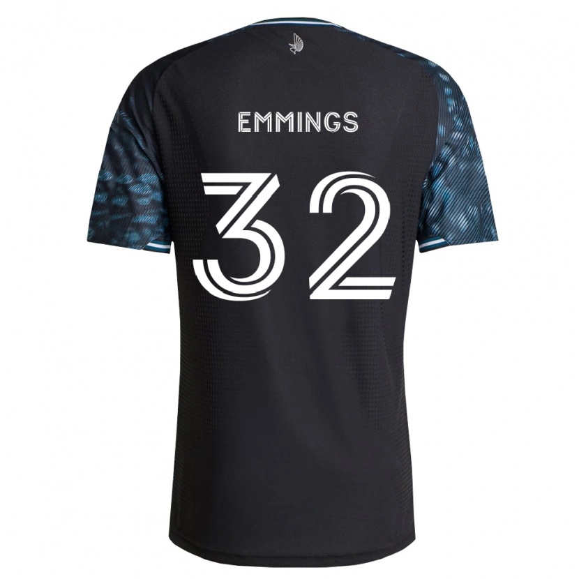Danxen Homem Camisola Fred Emmings #32 Preto Branco Principal 2026/27 Camisa