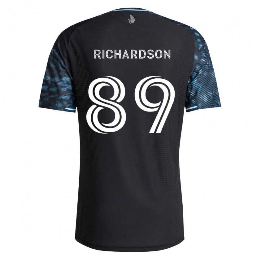 Danxen Homem Camisola Nick Richardson #89 Preto Branco Principal 2026/27 Camisa