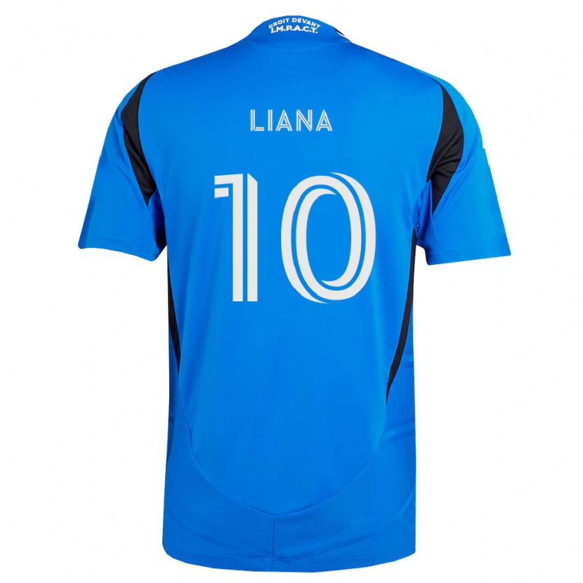 Danxen Homem Camisola Tarasco Liana #10 Azul Branco Preto Principal 2026/27 Camisa