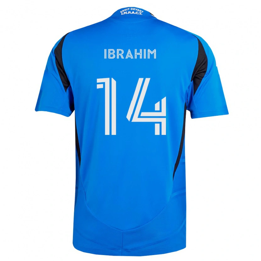 Danxen Homem Camisola Sunusi Ibrahim #14 Azul Branco Preto Principal 2026/27 Camisa