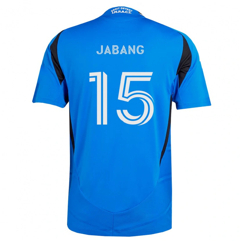 Danxen Homem Camisola Ousman Jabang #15 Azul Branco Preto Principal 2026/27 Camisa