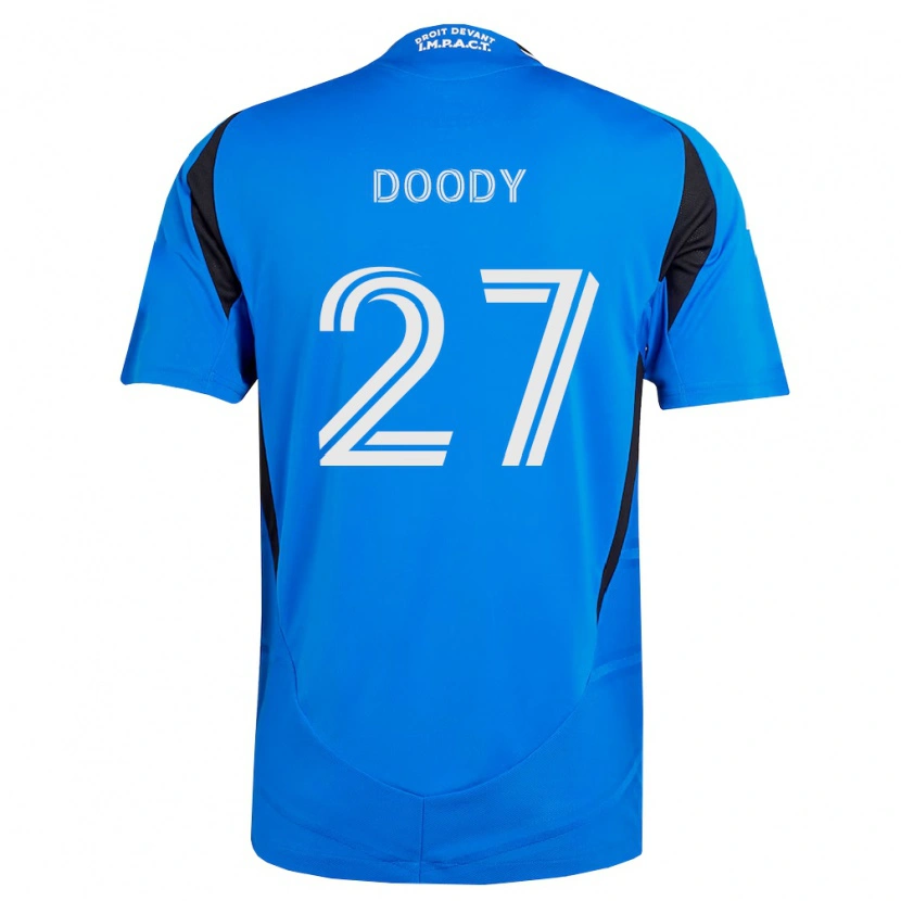 Danxen Homem Camisola Grayson Doody #27 Azul Branco Preto Principal 2026/27 Camisa
