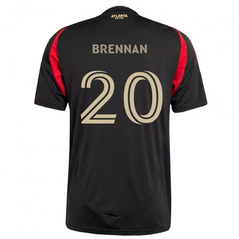 Danxen Homem Camisola Luke Brennan #20 Preto Vermelho Principal 2026/27 Camisa